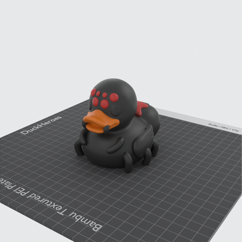 Cobweb Rubber Duck - Halloween Figurine by DuckHeroes | Download free ...