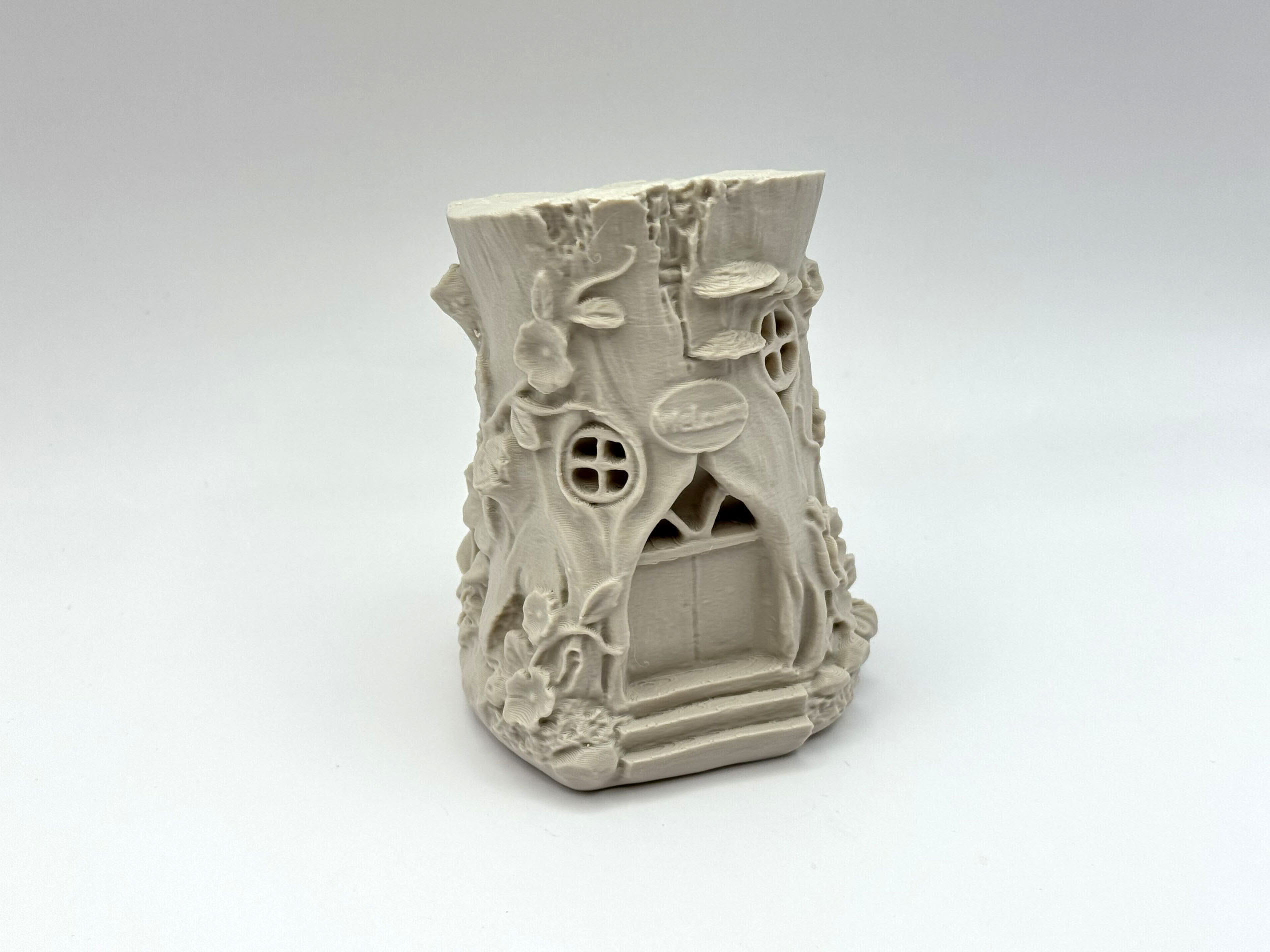 Tree Stump Fairy House