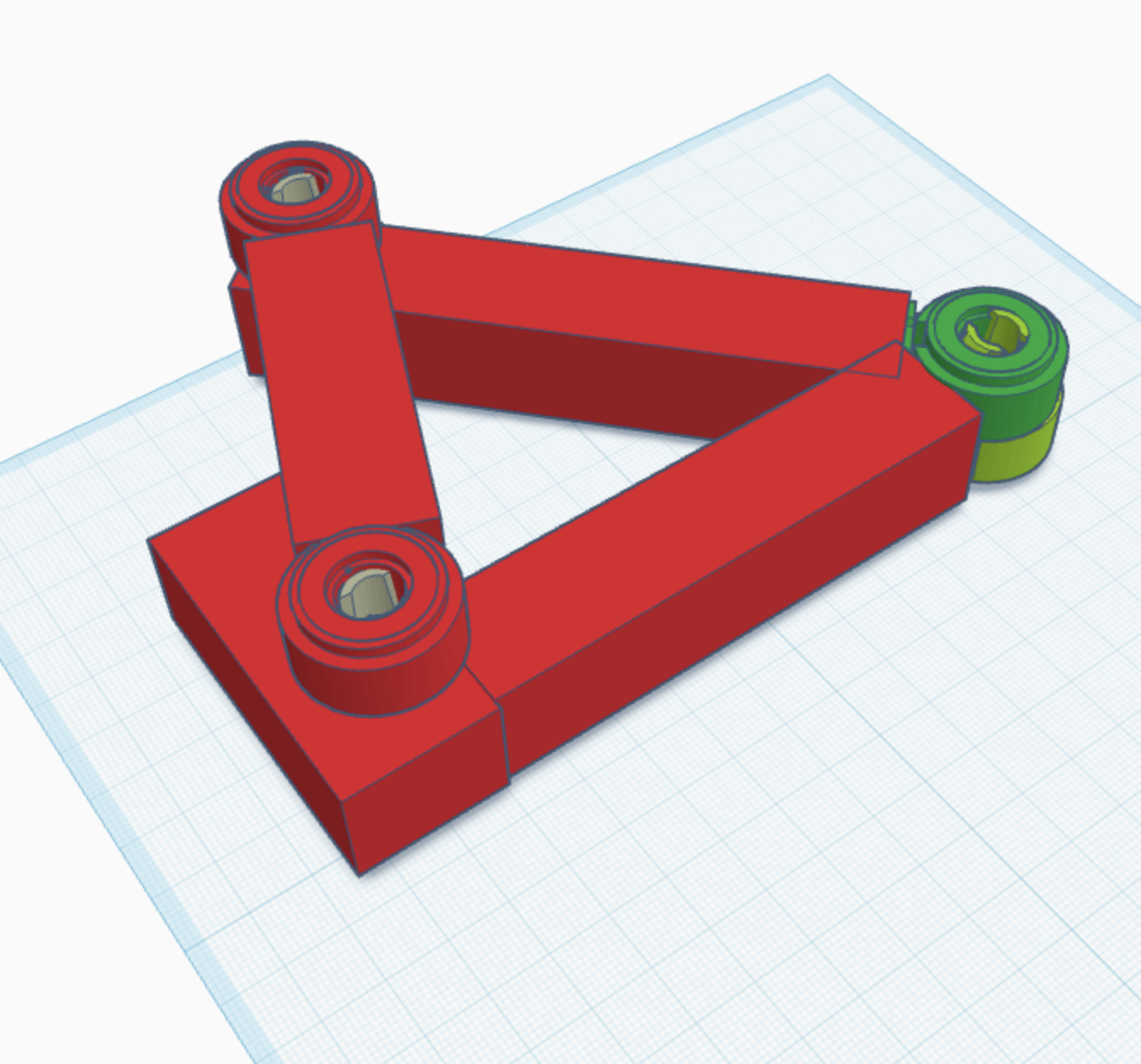 Quadruped robot leg