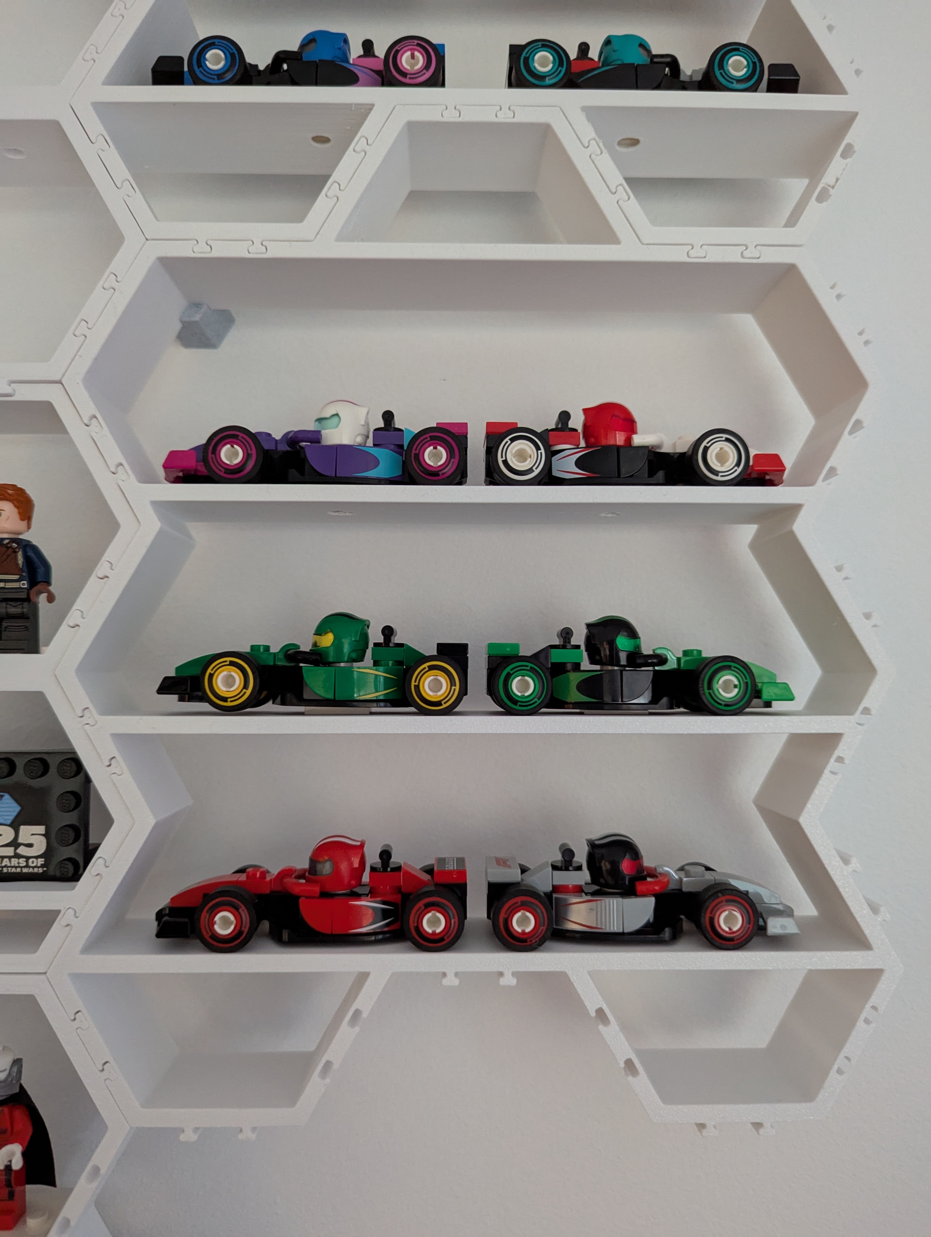 Lego Hexagon F1 Minicars remix