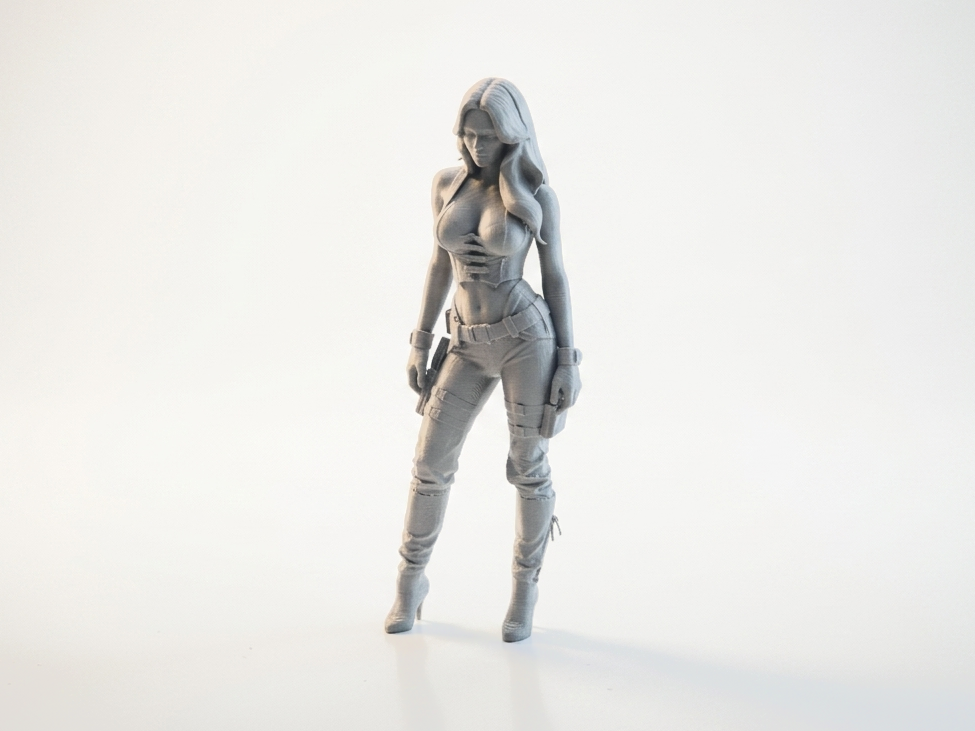 Lara Croft Figurine Gaming Collectible 3D Printable