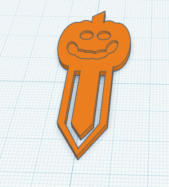Pumpkin Bookmark