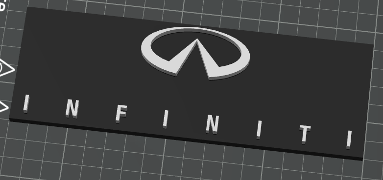 Infiniti logo for office \ workshop