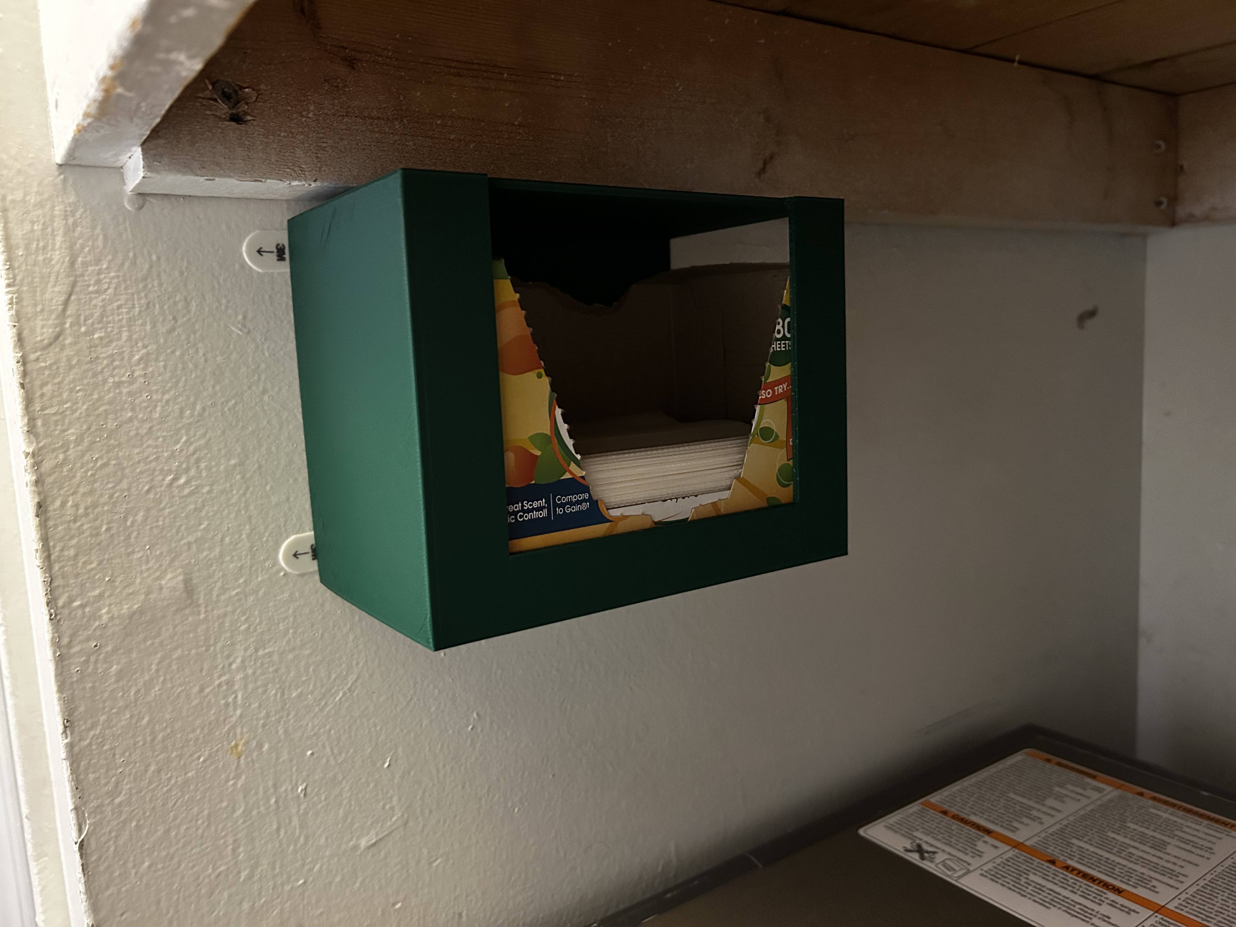 Dryer Sheet Holder
