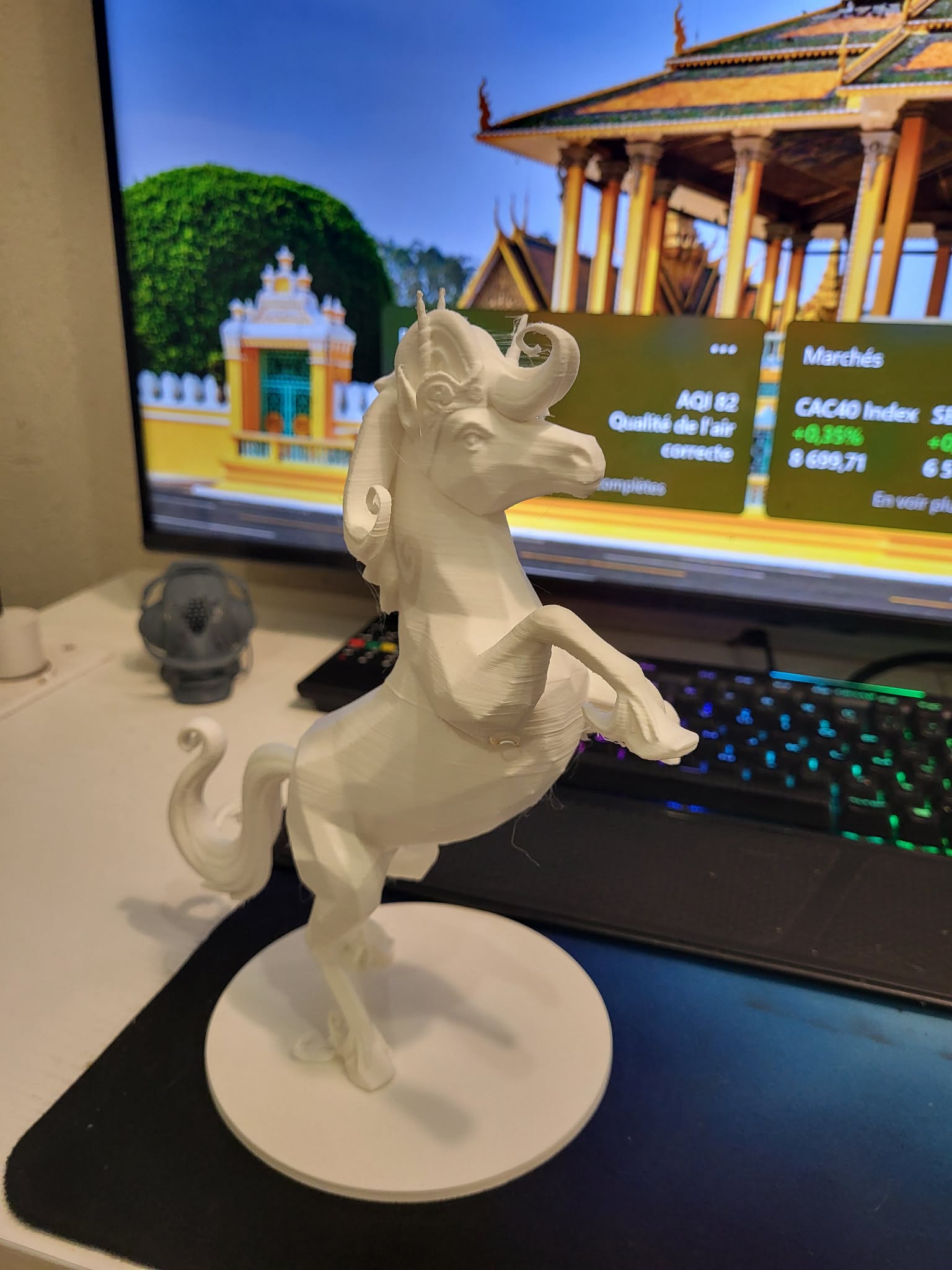 Étalon du Cul Tiny Tina's Wonderlands Borderland Figurine unicorn licrone