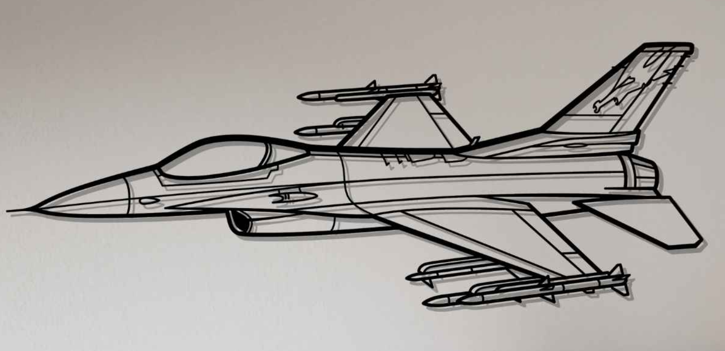 General Dynamics F-16 Fighting Falcon Wall Art