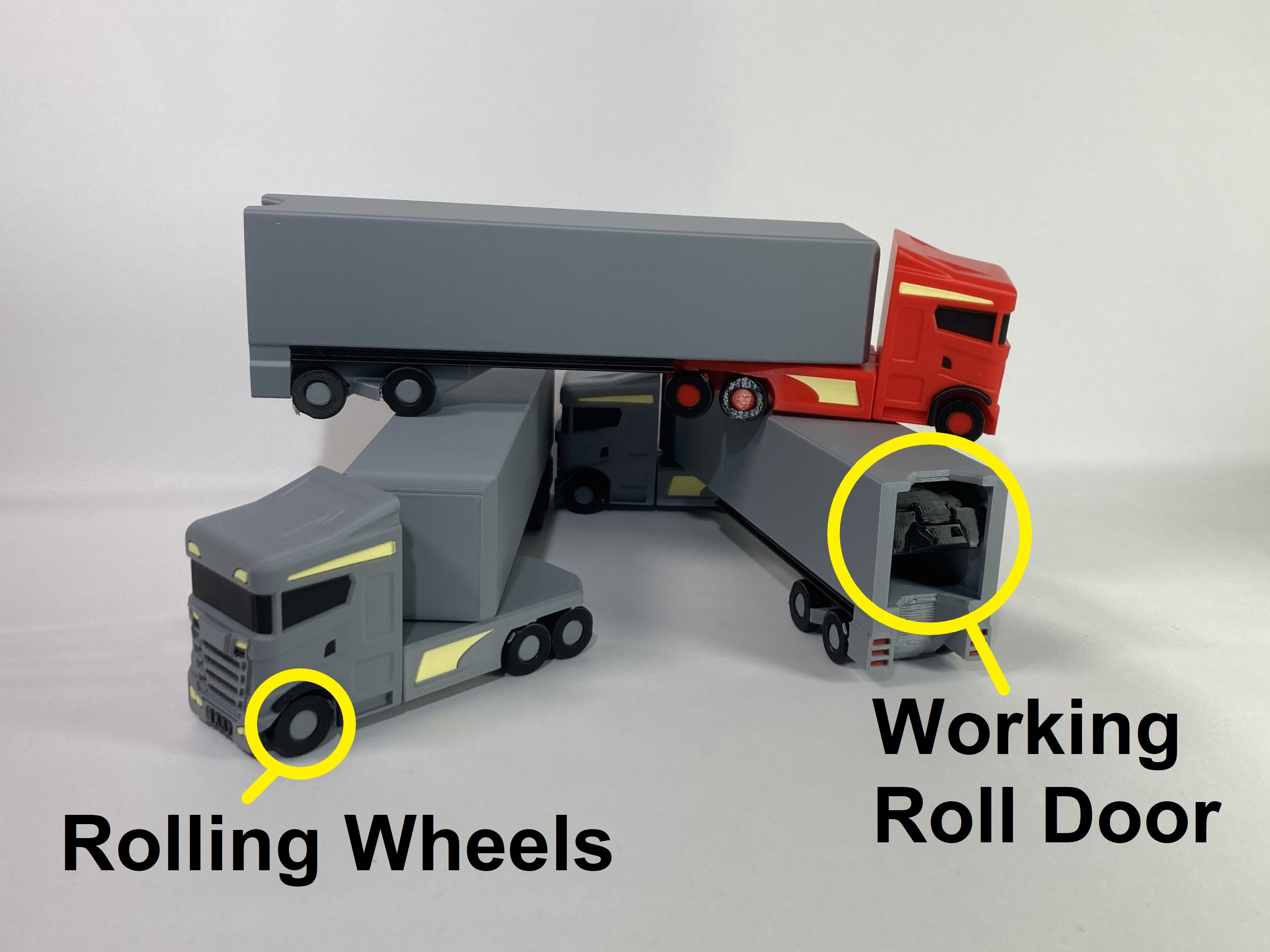 Articulated Euro Big Rig (No Supports)