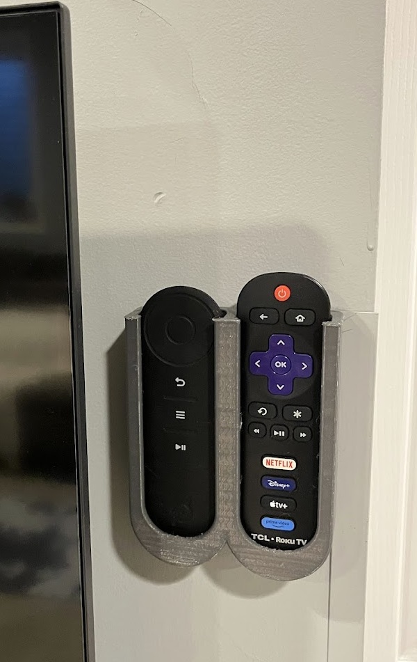 Peloton Guide and Roku Remote Holder