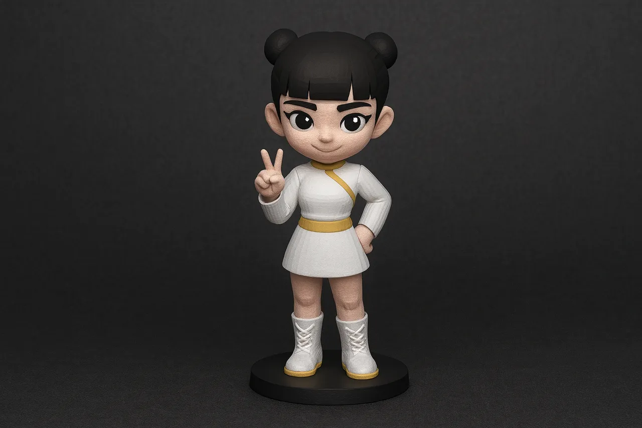 Zoey Figurine | K-Pop Demon Hunters by Monsieur-Pierre | Download