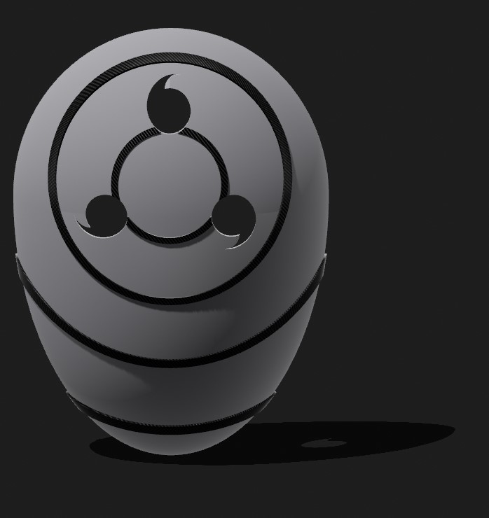Naruto Obito Ninja War Mask – 3D Printable Cosplay Prop