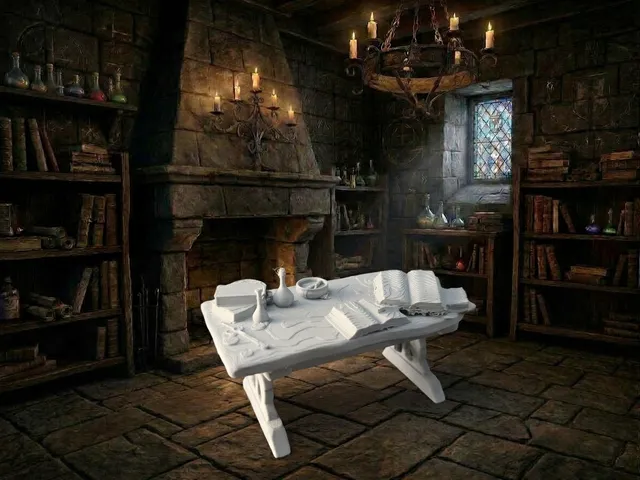 Fantasy Alchemist Table