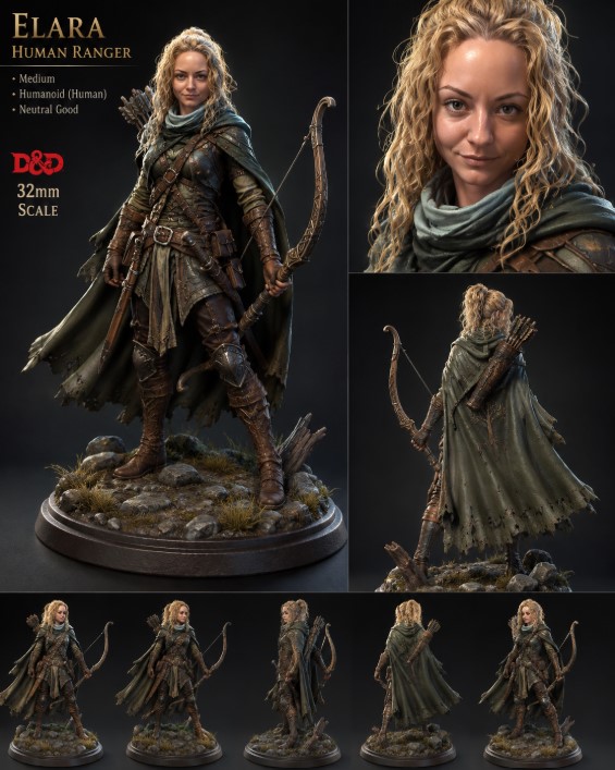 Elyra the Ranger – Northern Realms Collection