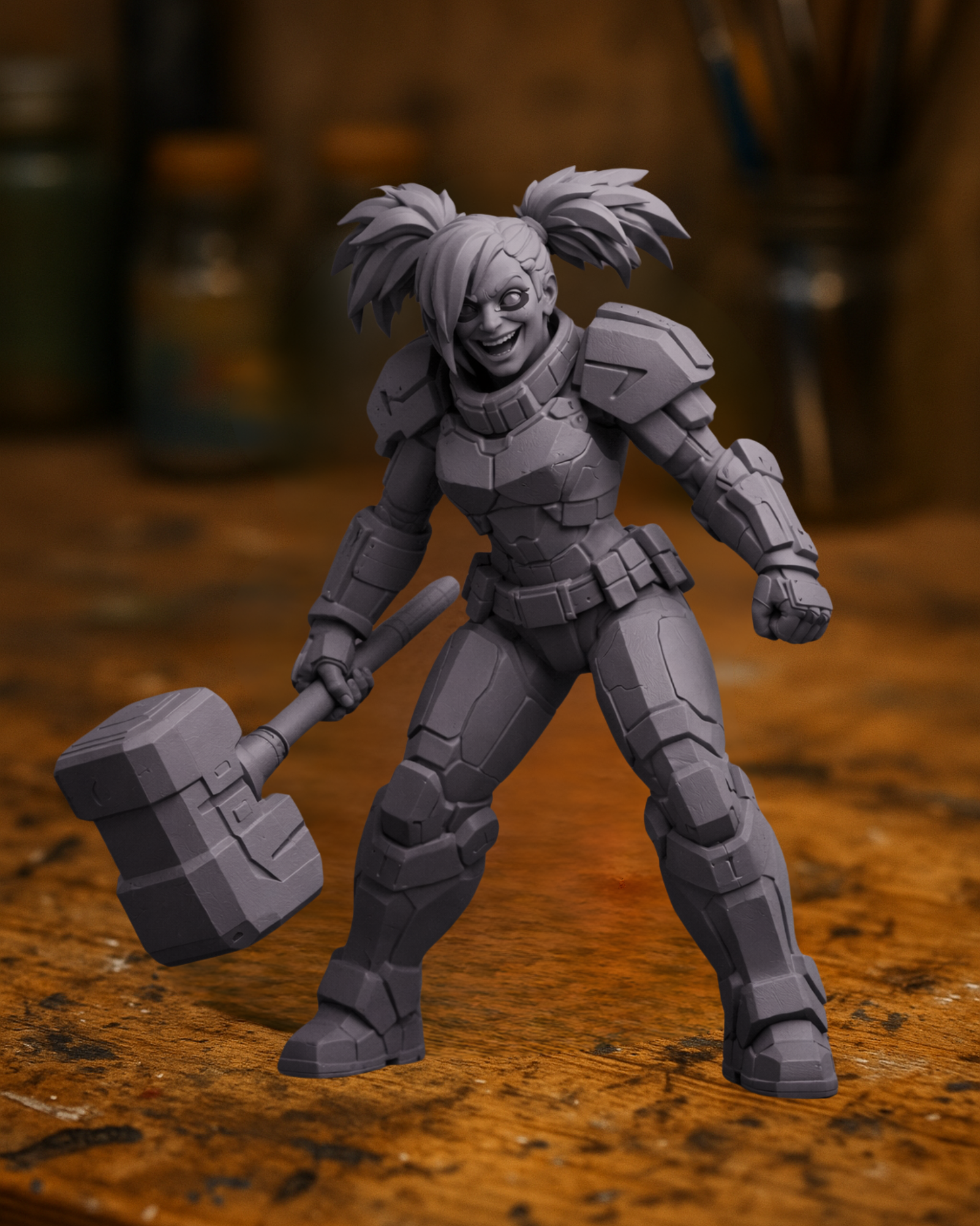 Techno Harley Quinn