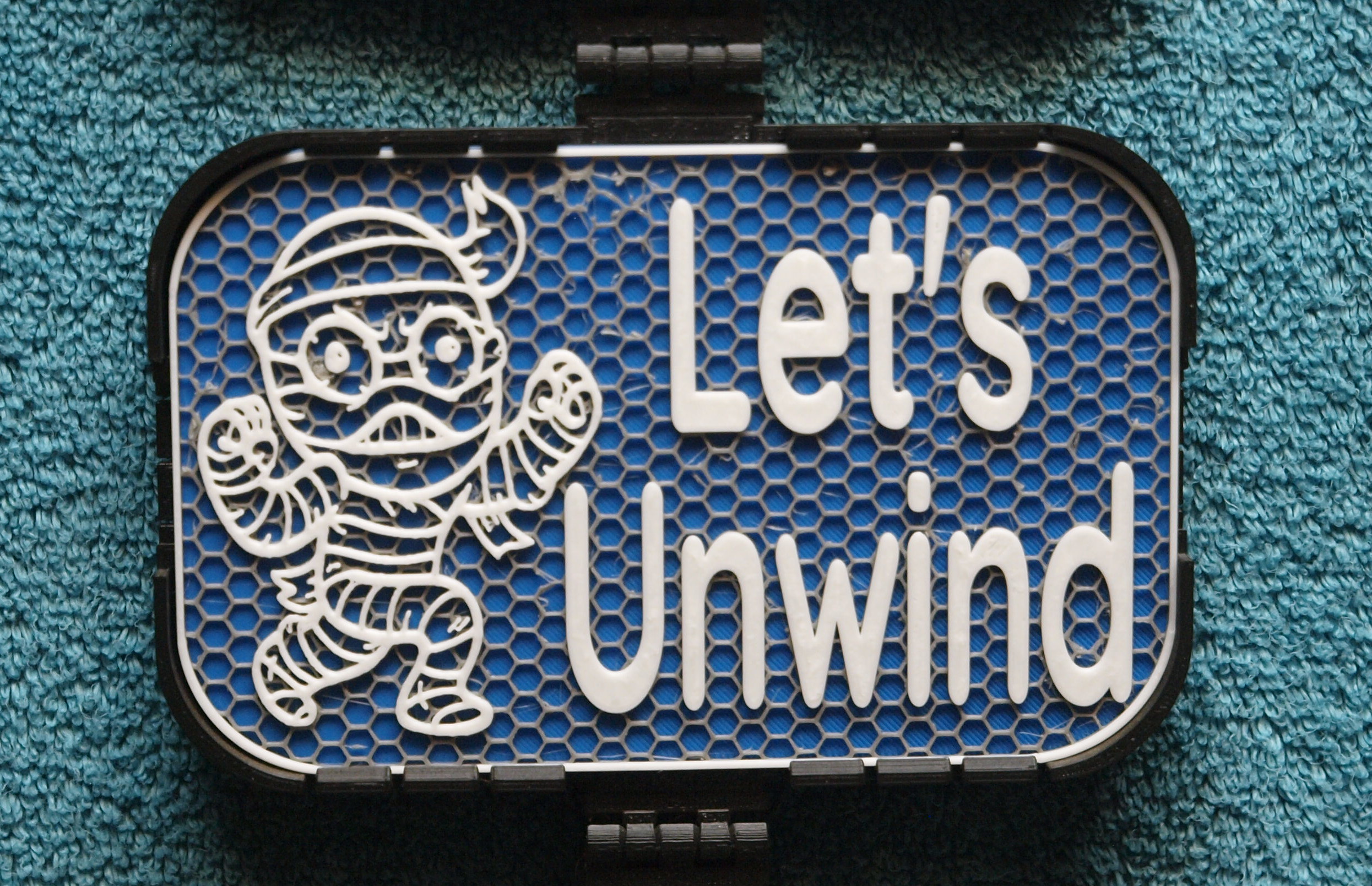 Let's Unwind sign
