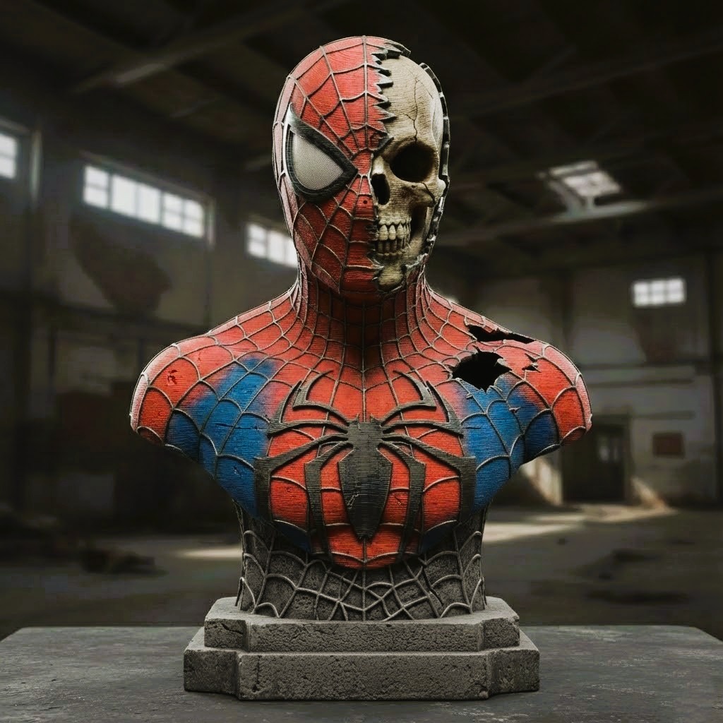 Spiderman (Marvel) - Bust Skull Collection