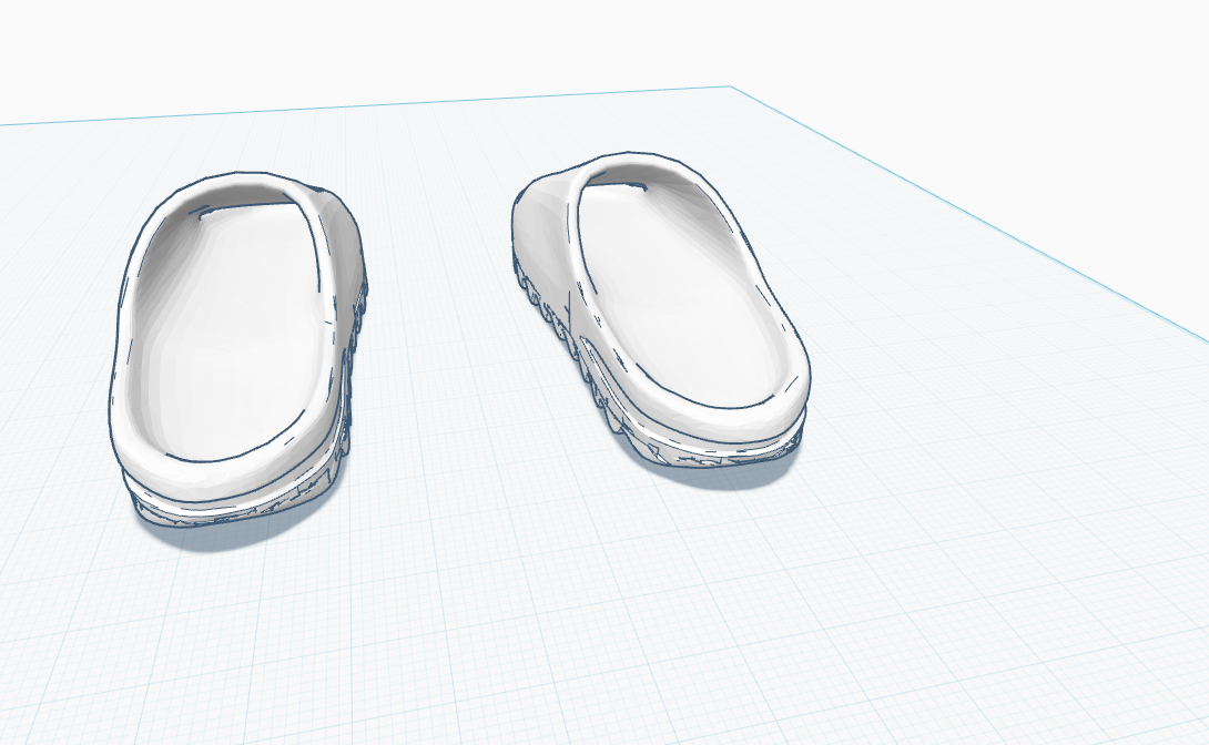 3d printed Yeezy Slide