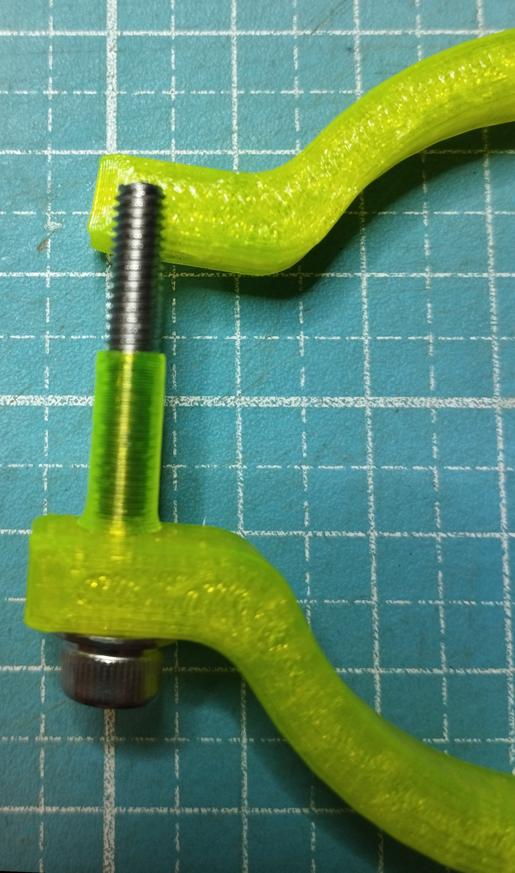 Brompton Front Carrier Block hole protection 5mm diameter, 4.2mm hole for 4mm Screw