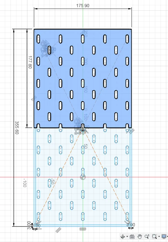 Lab Rax 8U Skadis Side Panels by pantufasuja | Download free STL