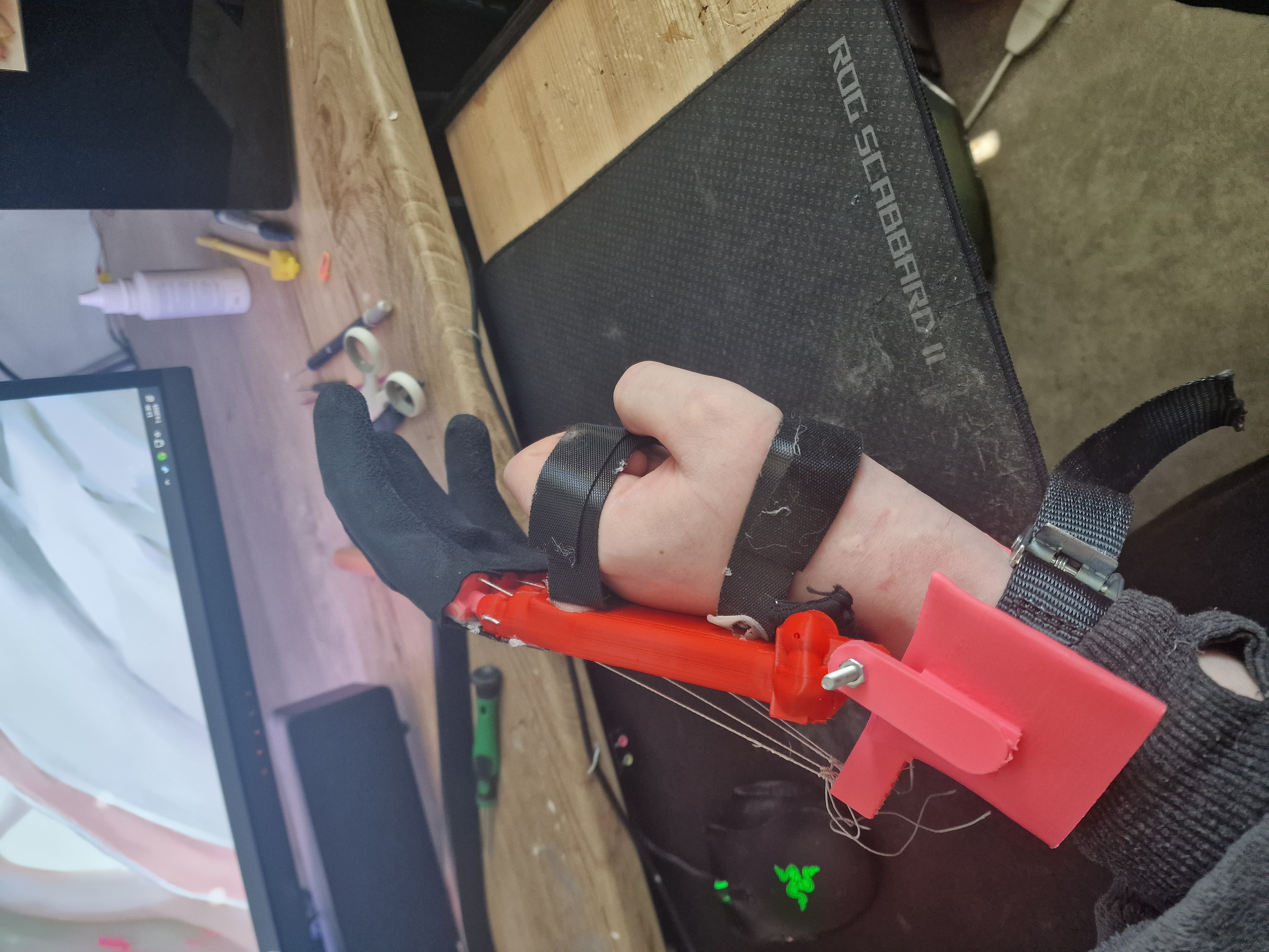 Wrist powered simple prosthetic arm **New version uploaded**
