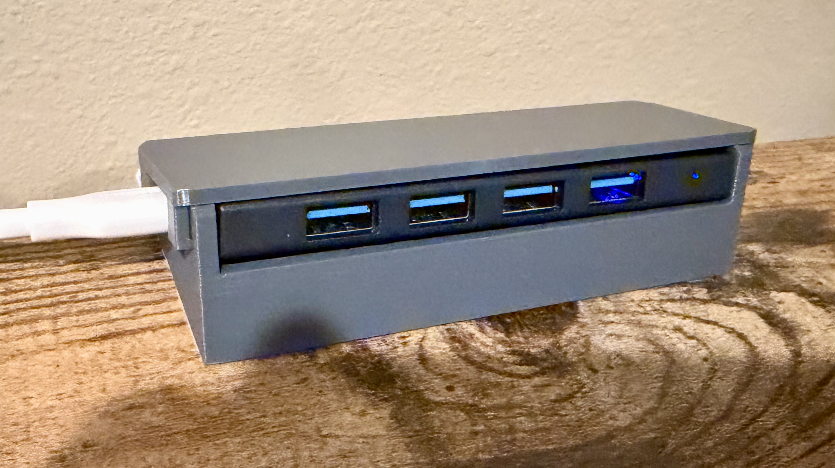 Acer USB Hub Desk Mount with side connection 3D model