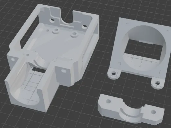 Yet another Da Vinci 1.0 E3D V6 mod