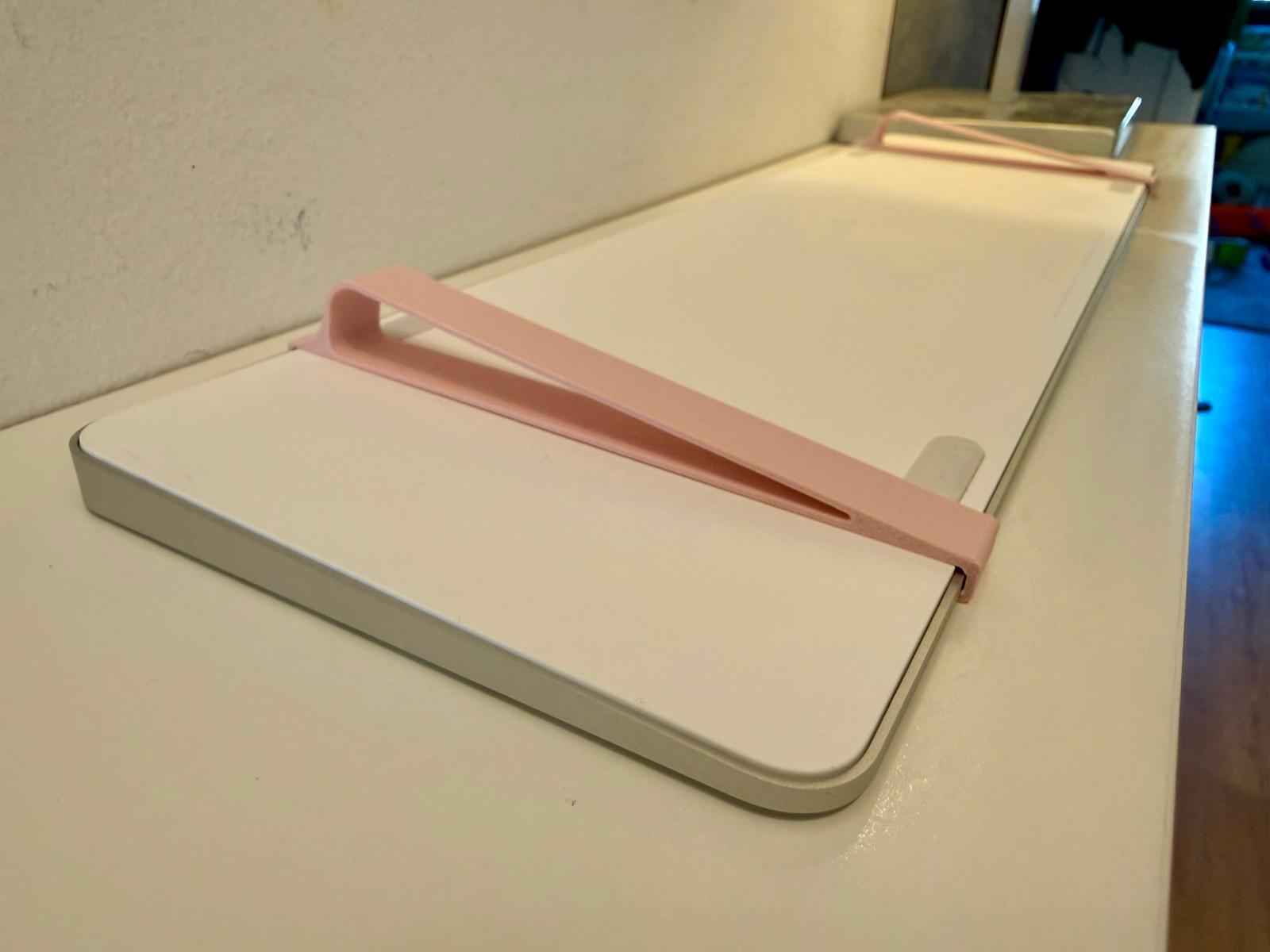 invisible Apple Magic Keyboard & Trackpad clip-on Ergonomic Riser (only 10g!) — miniatura 2