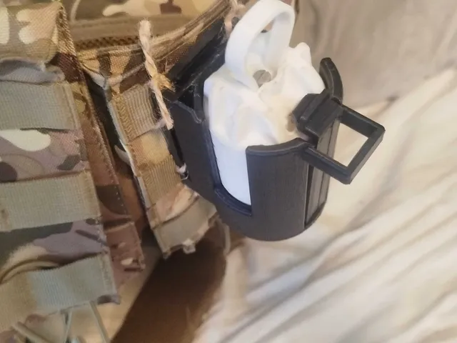 Airsoft grenade 8-shot ring caps mole holder