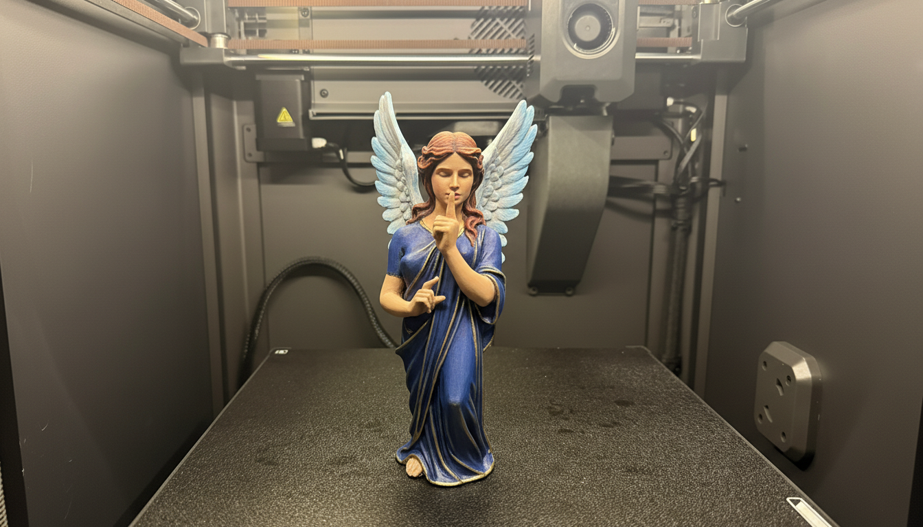 Angel Shushing