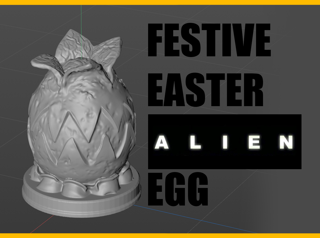 Festive ALIEN Egg