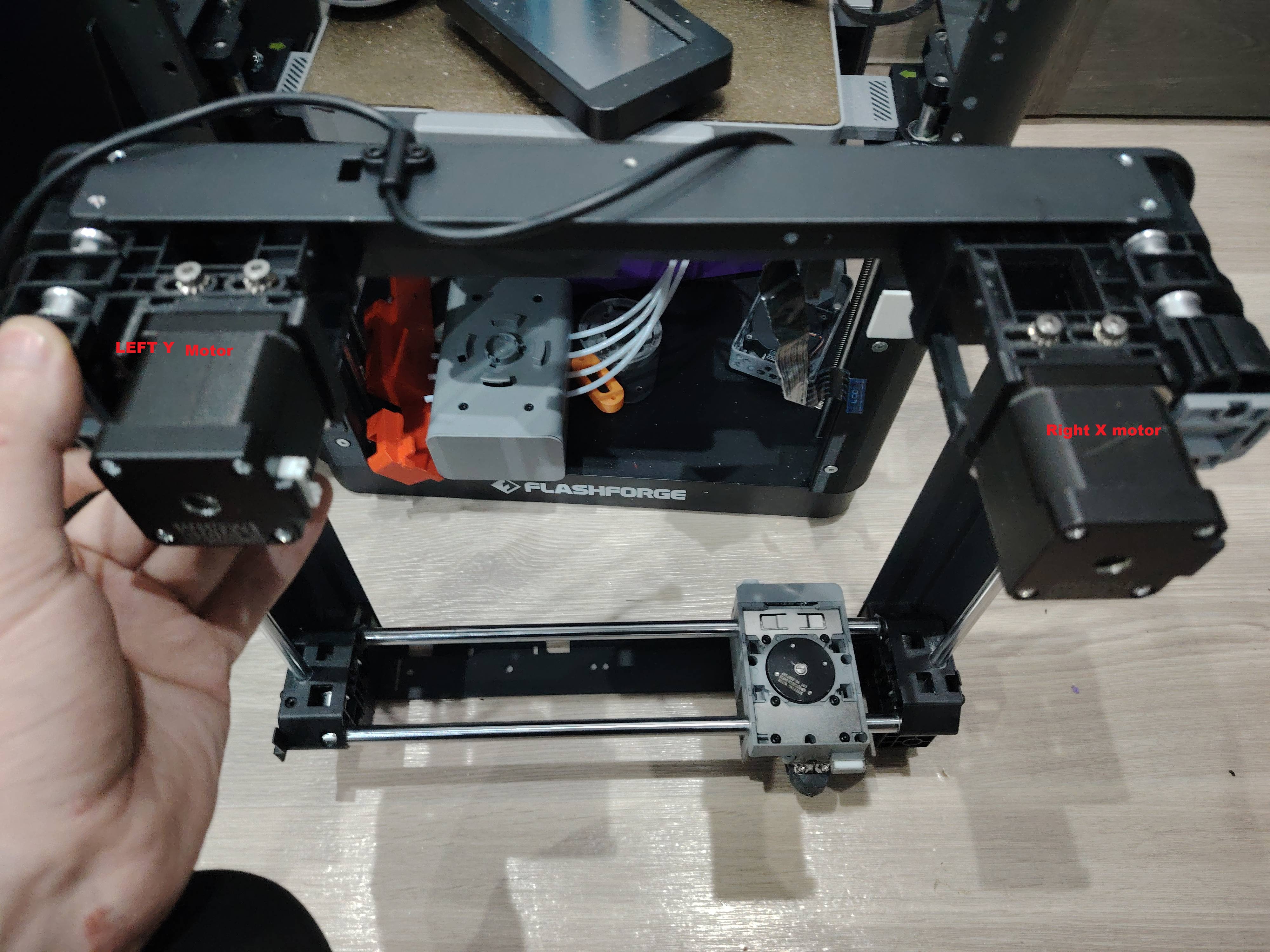 Flashforge ad5x  Engine Bracket AXIS X_Y — thumbnail 6