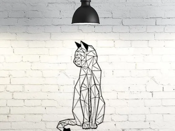 Cat wall 2D