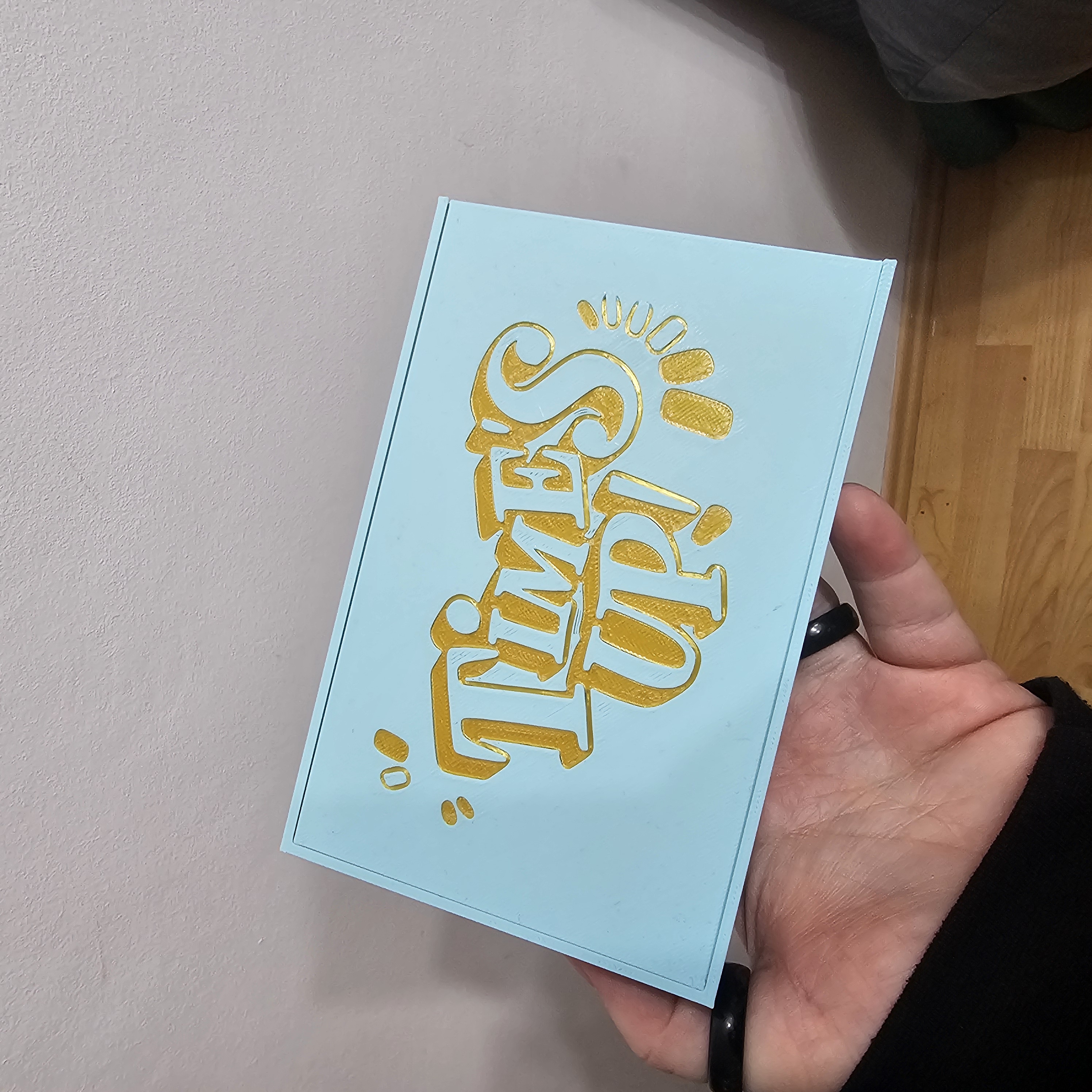 Times up - Simple box 3D model