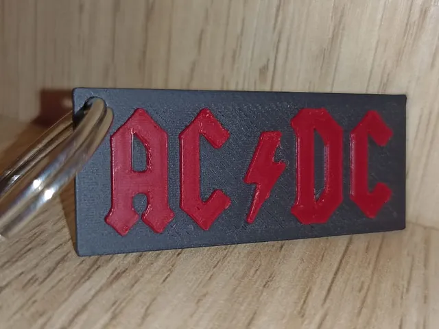 AC/DC Keychain