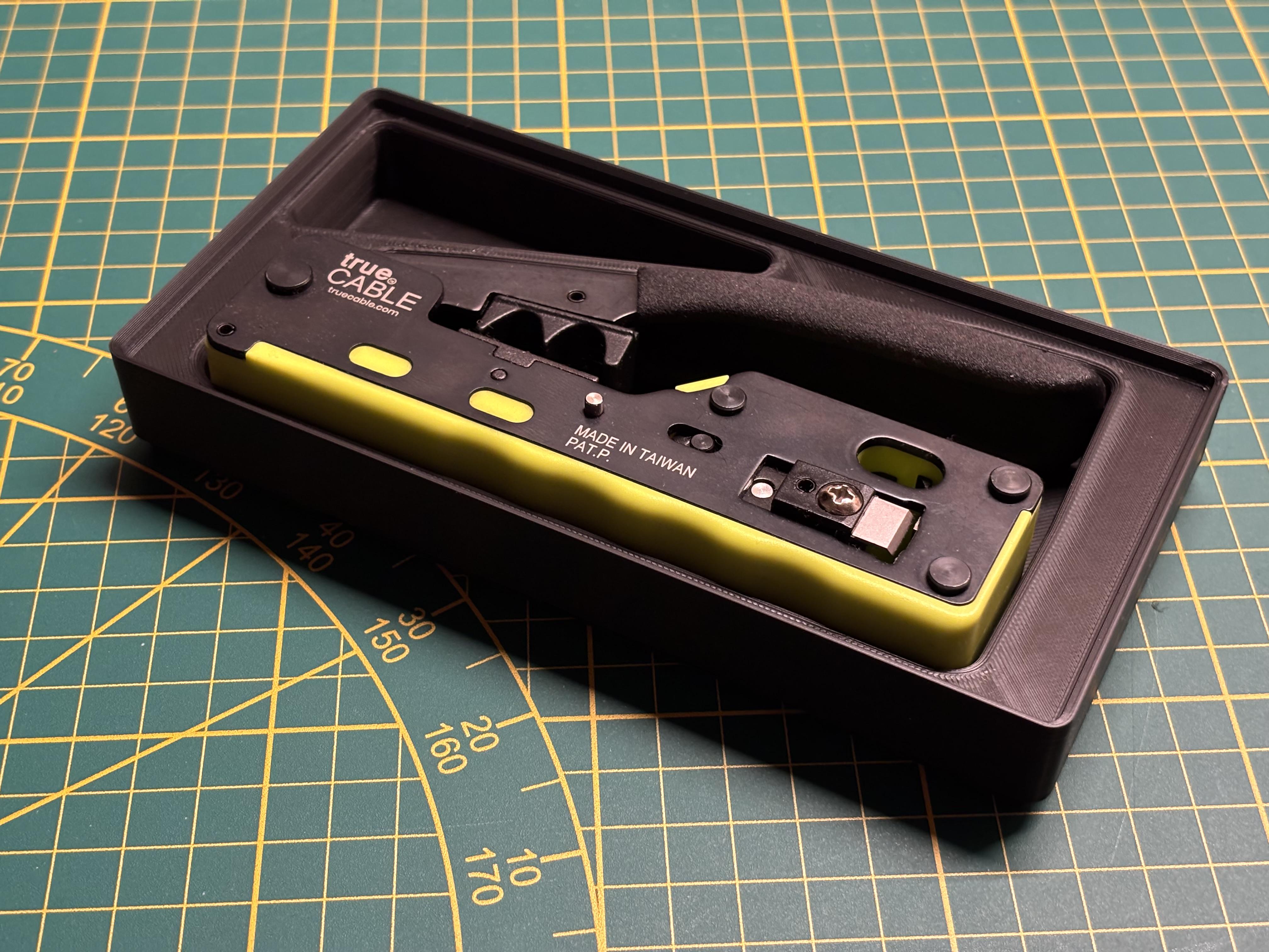 Gridfinity RJ45 Crimping Tool Tray