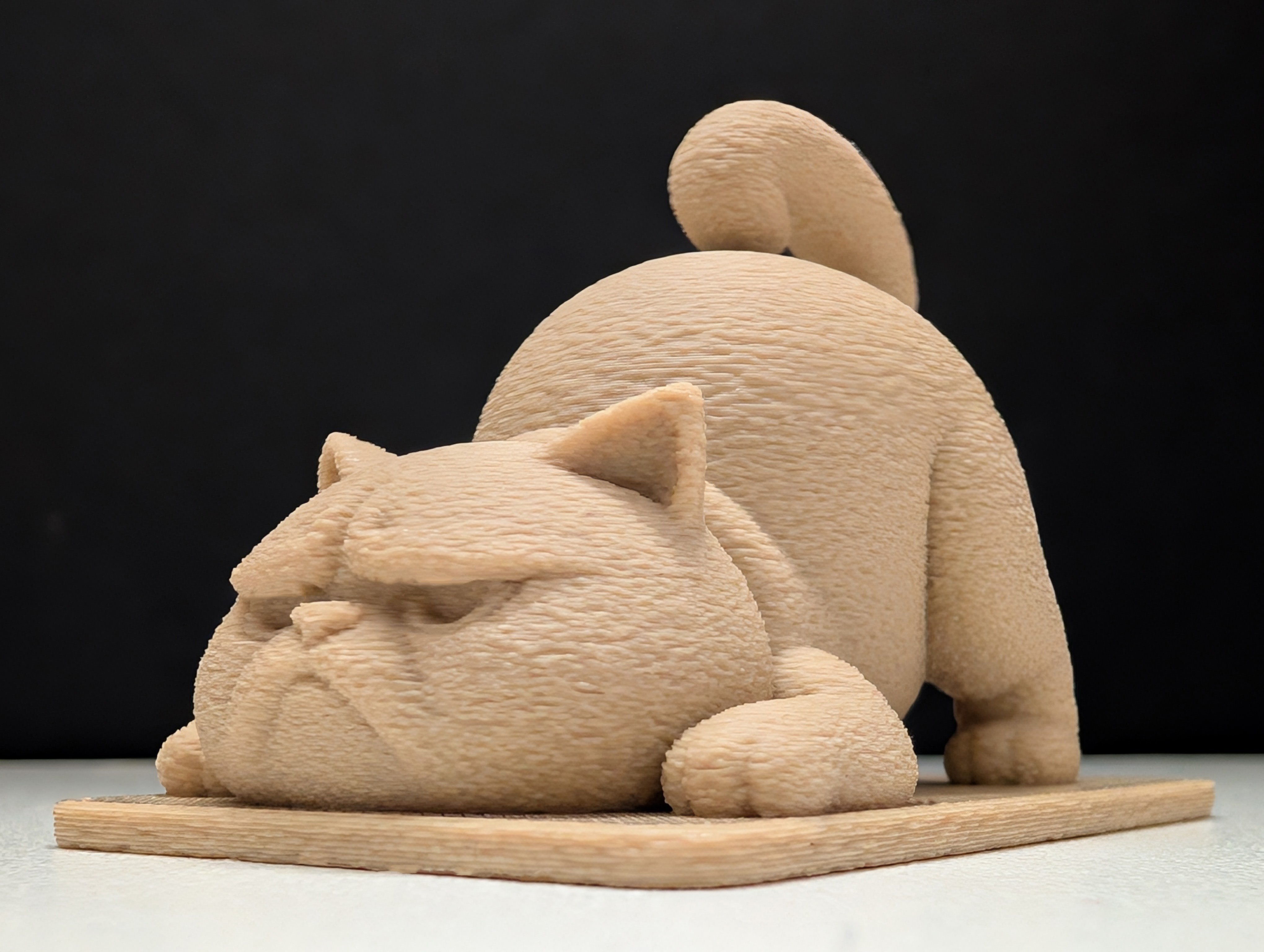 Miniatura 2 do modelo 3D Grumpy Cat Does Yoga