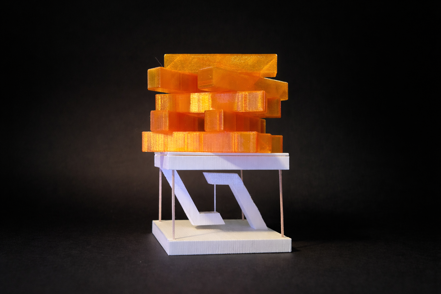 Wobbly Floating Stack Game