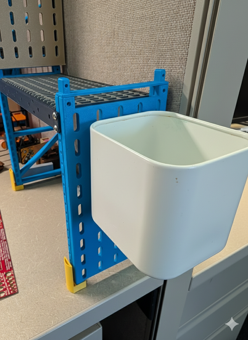 Ikea Skadis upright for Modular racking system