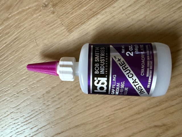 Cap and Cover for Bob Smith Industries super glue