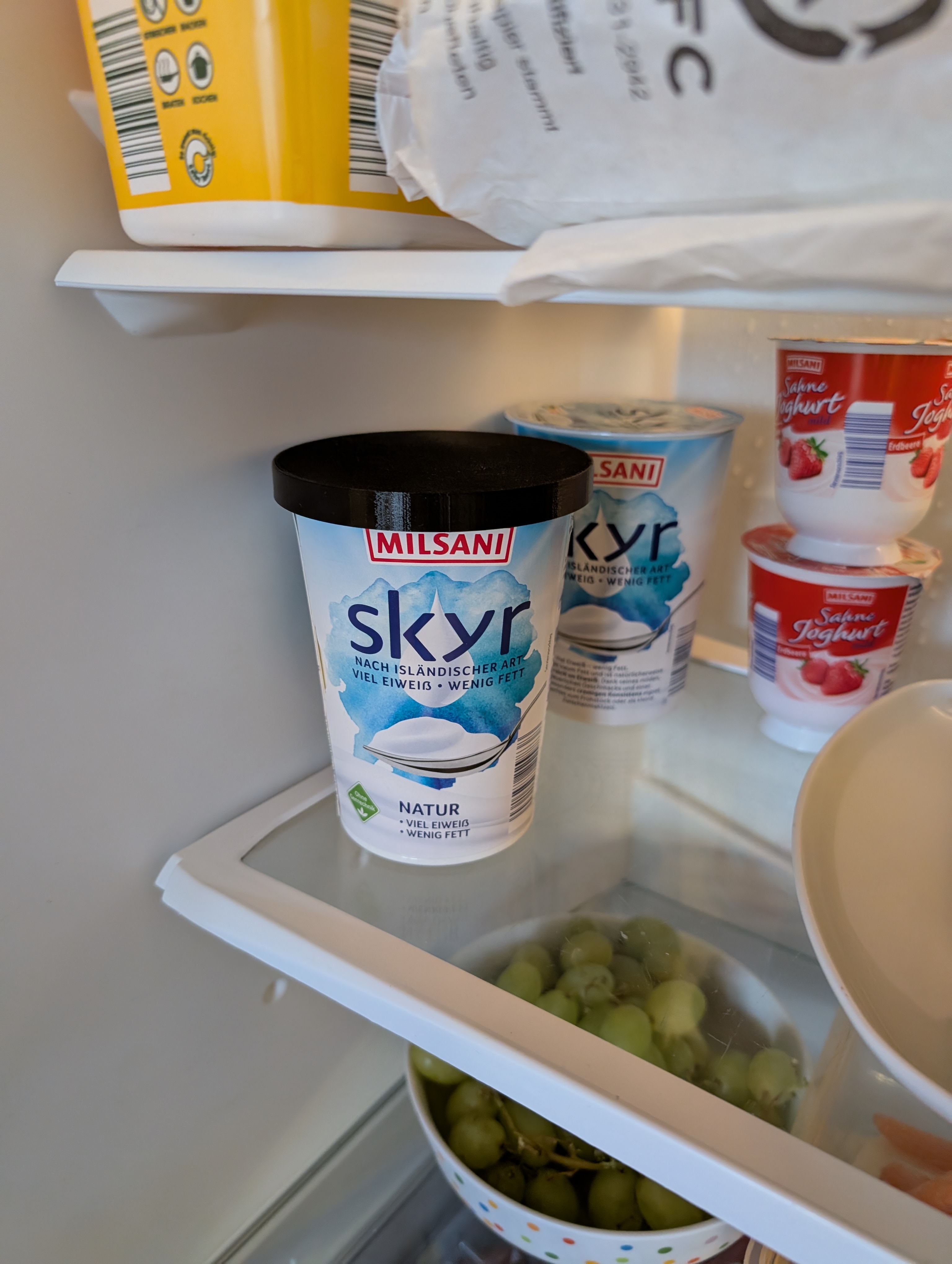 Milsani Skyr Cup Lid – Simple & Practical