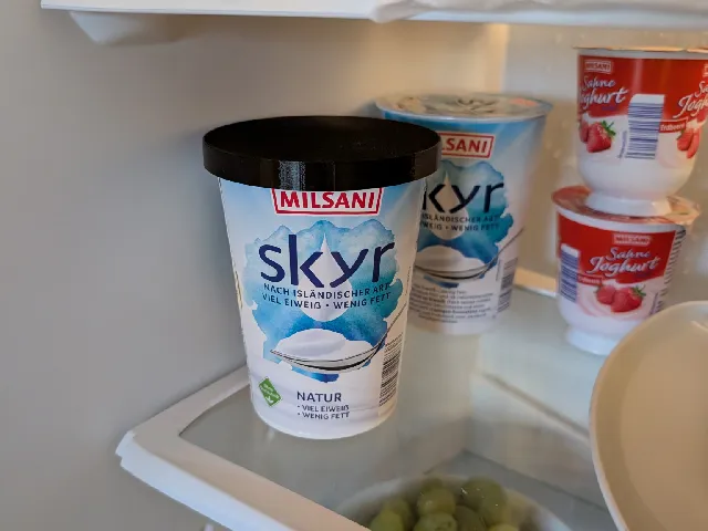 Milsani Skyr Cup Lid – Simple & Practical