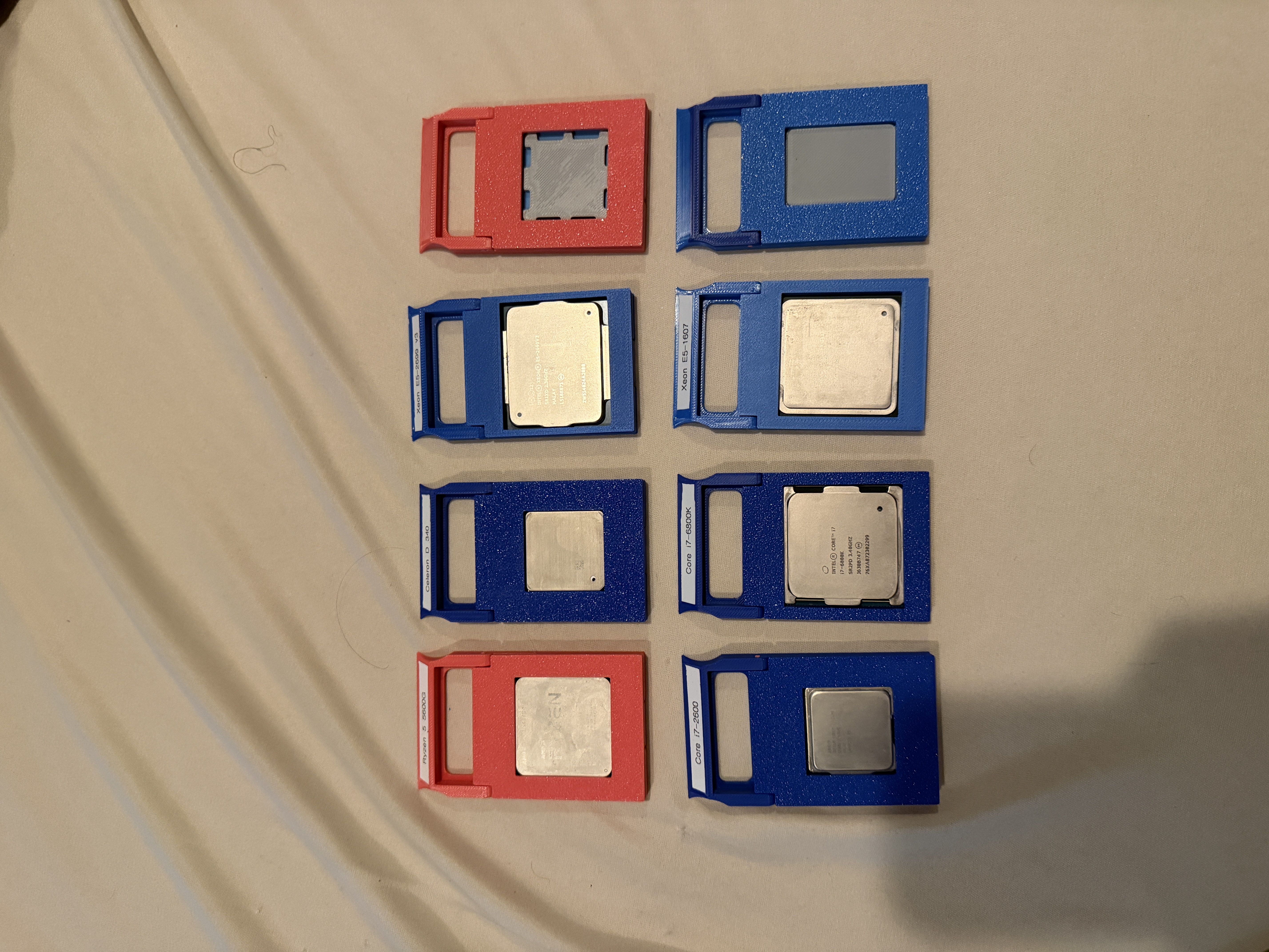 LTT CPU Holder Master List!