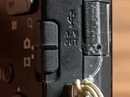 Sony Cybershot W310 usb cover