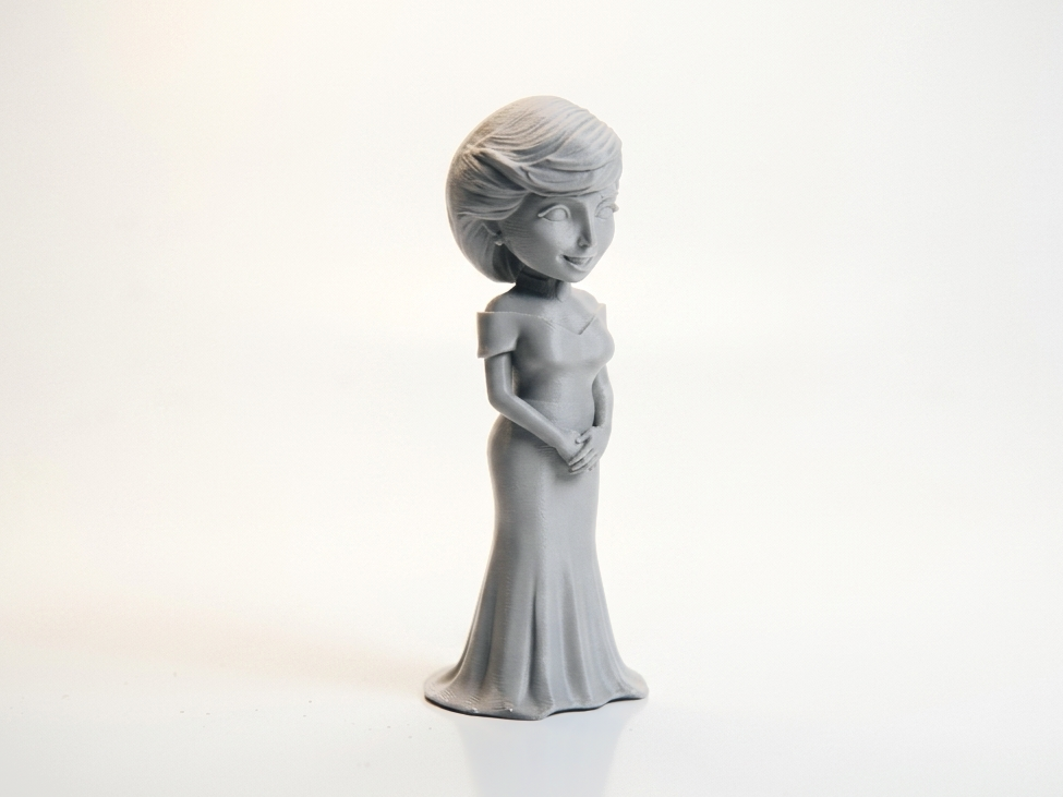 Princess Diana Historical Figure 3D Printable
