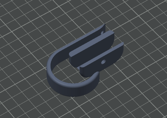 Headphones holder (with optional 12mm thick plywood bracket)