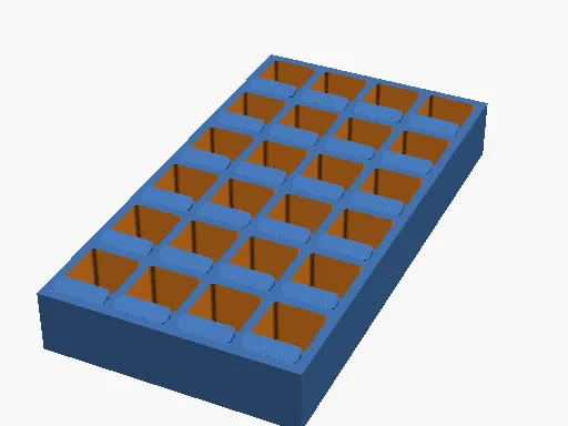 Square Lipstick Organizer