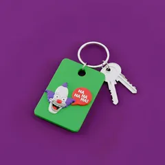 Krusty the Clown 'Ha Ha!' Keychain