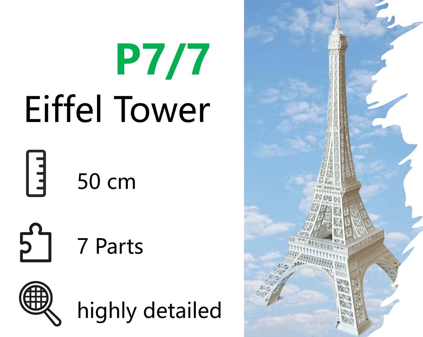 Eiffel Tower - 50 cm - P7/7