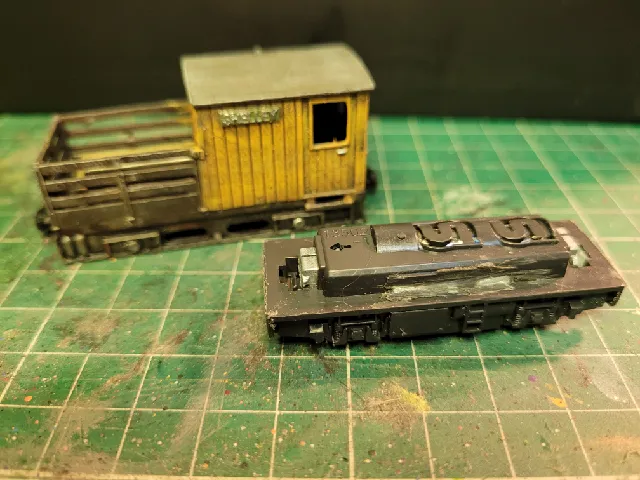 Half Box Wagon for 009 Scale Model Trains