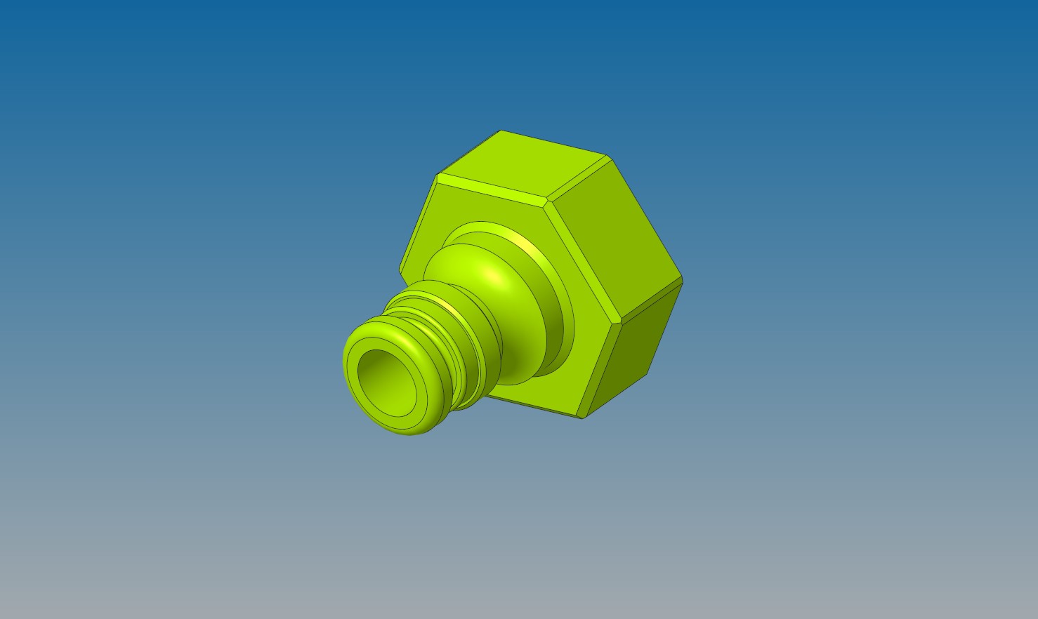 3/4" Hose female adapter Metric thread