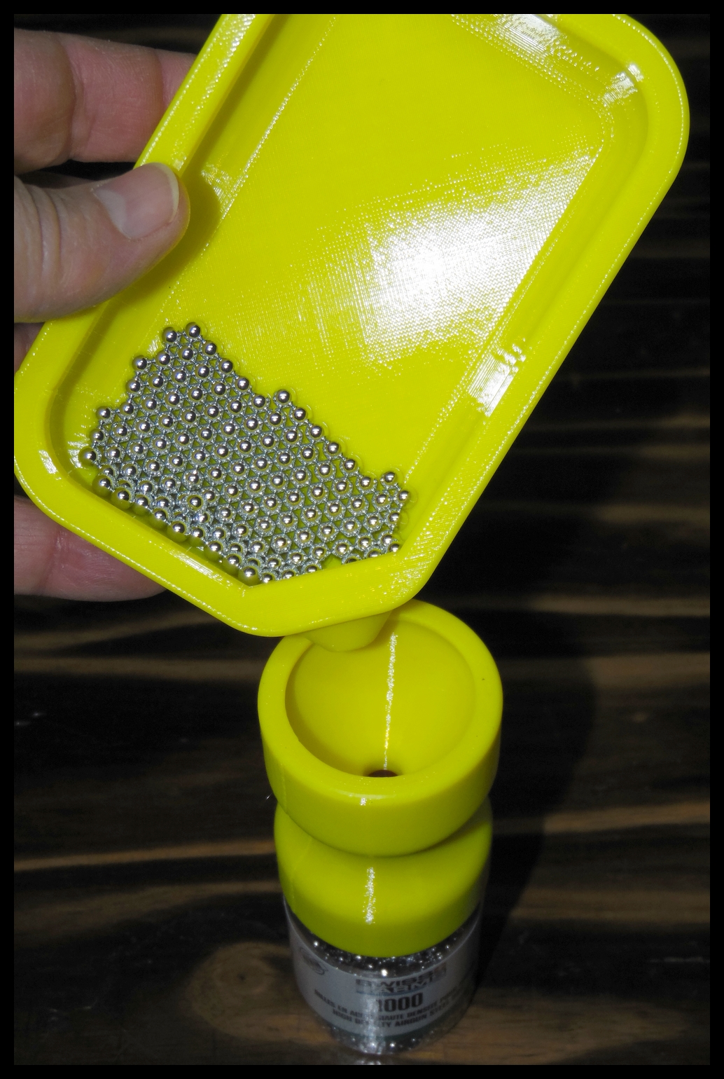 Funnel for 1000-ball bottle, 4.5 mm, v1+v2. — thumbnail 6